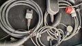 View of fittings for electric vehicle