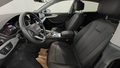 View of front seats