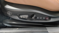 View of control buttons for electric seat adjustment