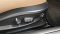 View of control buttons for electric seat adjustment