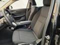 View of front seats