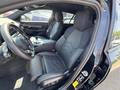 View of front seats