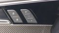 View of control buttons for electric seat adjustment