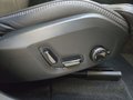 View of control buttons for electric seat adjustment