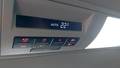 View of rear climate control switch
