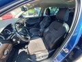 View of front seats