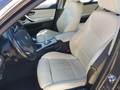 View of front seats