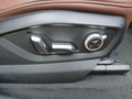 View of control buttons for electric seat adjustment