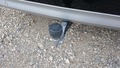 View of trailer tow-bar hitch