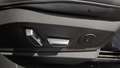 View of control buttons for electric seat adjustment