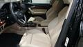 View of front seats