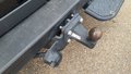 View of trailer tow-bar hitch