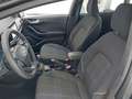 View of front seats