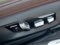 View of control buttons for electric seat adjustment