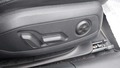 View of control buttons for electric seat adjustment
