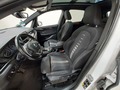 View of front seats