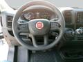 View of steering wheel