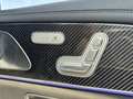 View of control buttons for electric rear seat adjustment