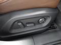 View of control buttons for electric seat adjustment