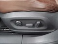 View of control buttons for electric seat adjustment