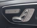 View of control buttons for electric seat adjustment