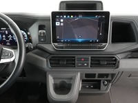 View of centre console