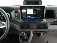 View of centre console