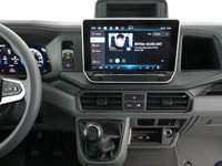 View of centre console