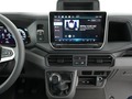 View of centre console