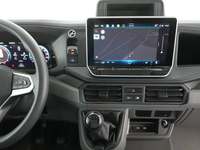 View of centre console