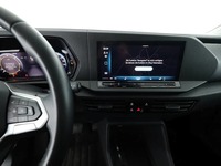 View of centre console