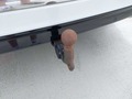 View of trailer tow-bar hitch