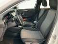 View of front seats