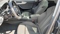 View of front seats