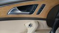 View of control buttons for electric seat adjustment