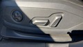 View of control buttons for electric seat adjustment
