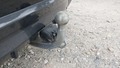View of trailer tow-bar hitch