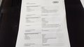 Attestation d'entretien