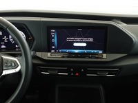 View of centre console