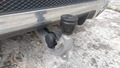 View of trailer tow-bar hitch
