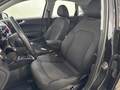 View of front seats
