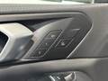 View of control buttons for electric seat adjustment