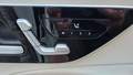 View of control buttons for electric seat adjustment
