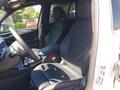 View of front seats