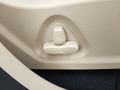 View of control buttons for electric seat adjustment