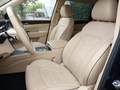 View of front seats