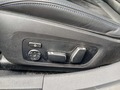 View of control buttons for electric seat adjustment