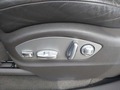 View of control buttons for electric seat adjustment