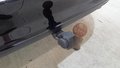 View of trailer tow-bar hitch
