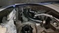 View of trailer tow-bar hitch